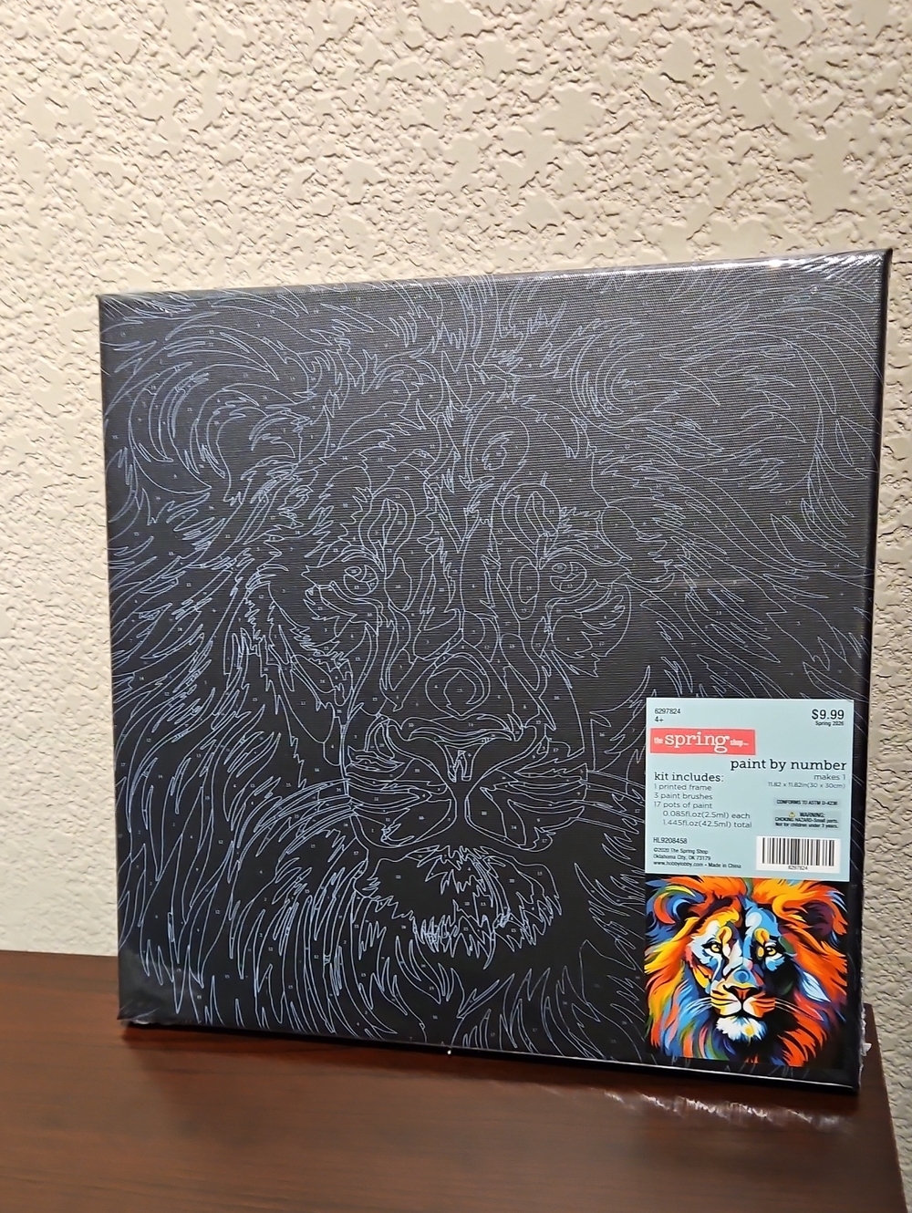 Paint By Numbers Kit - Lion